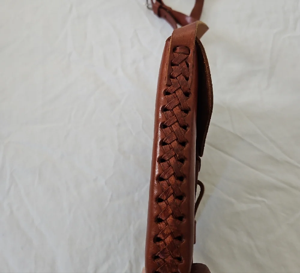 Brown Leather Crossbody Bag - Picture 2 of 5